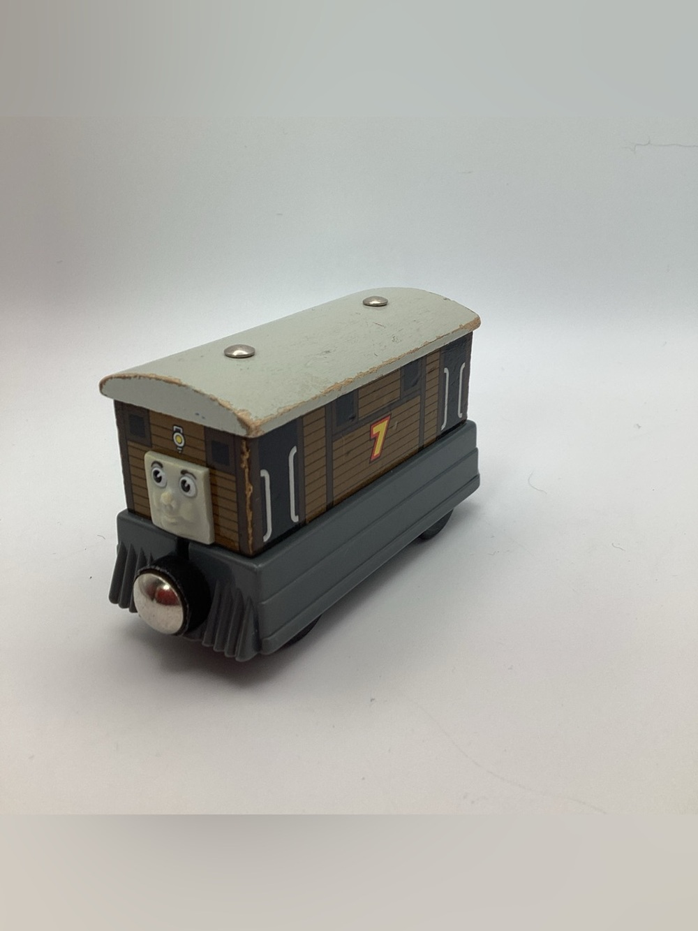 Toby the Tram #7 Train Thomas the Tank Engine & Friends 2003 Wooden Railway